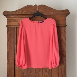 Coral Blouse